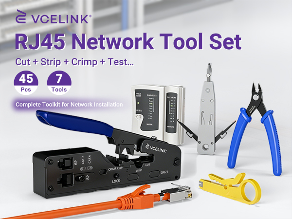RJ45 Network Tool Set
