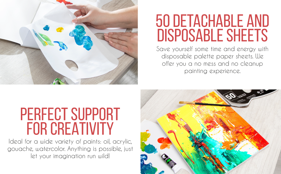 paper palette sheets