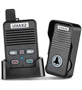 UHAXZ Wireless Doorbell, Full Duplex Doorbell Wireless, 1000ft Long Range, Hands-Free Intercom Do...