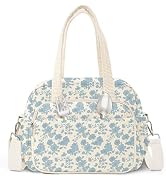 WOBAGMEN Lunch Box for Women,Insulated Bow Corduroy Lunch Tote Elegant Cute Lunch bag women's wit...