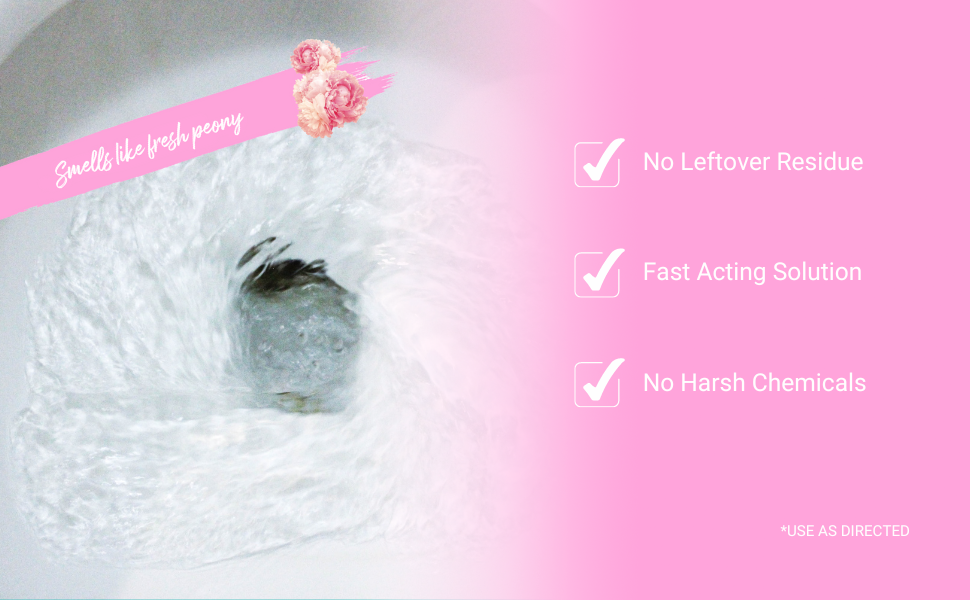 autumn toilet cleaning tablets pink peony scent fall household essentials halloween bathroom