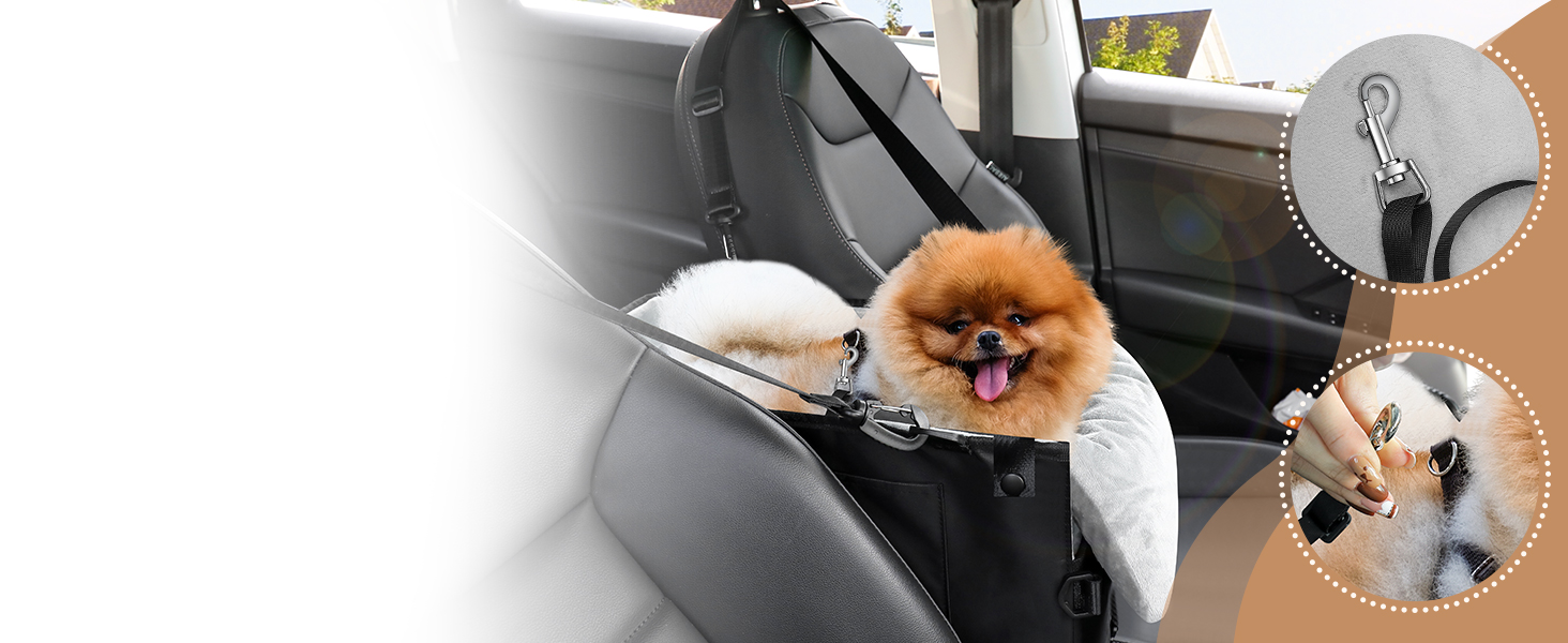 middle console dog car seat