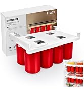 BOKKY Refrigerator Can Organizer, Fridge Drink Organizer Soda Can Organizer, Hanging Can Dispense...