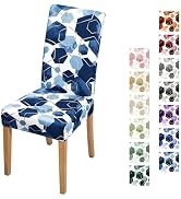 Gibelle Dining Room Chair Covers Set of 4, Soft Stretch Kitchen Chair Covers Slipcover Protector,...