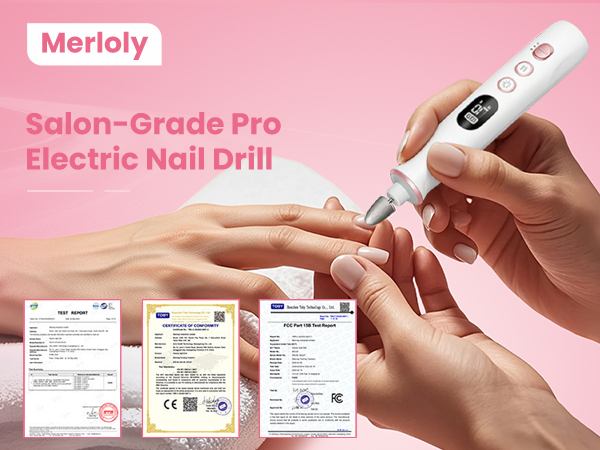 Salon-Grade Pro Electric Nail Drill