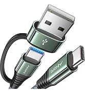 AINOPE USB C to USB C Cable, 6 FT USB C Cable Fast Charging with USB to USB C Adapter, 60W USB to...