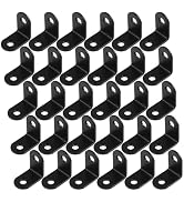 L Bracket Corner Brace Joint Right Angle 90 Degree Fastener Wood Support for Shelves Braces Mount...