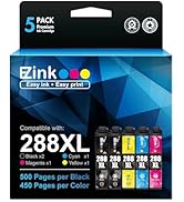E-Z Ink Remanufactured Ink Cartridge Replacement for Epson 288 288XL High Yield to use with XP-44...