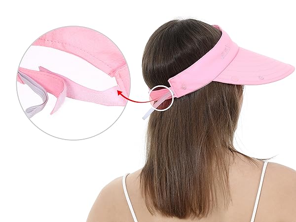 sun hat women packable protection girl visor wide brim outdoor cap large