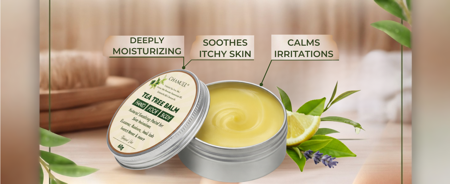 tea tree balm anti itch cream and rash cream for adtuls