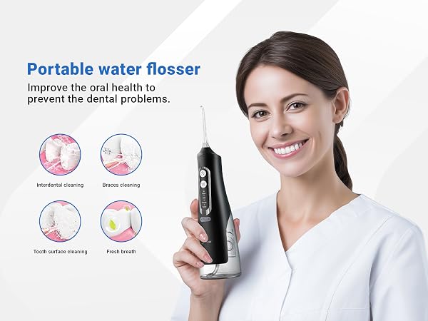 R REVA Dental Water Flosser - M209
