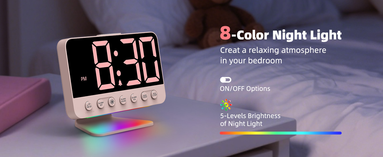 digital alarm clock