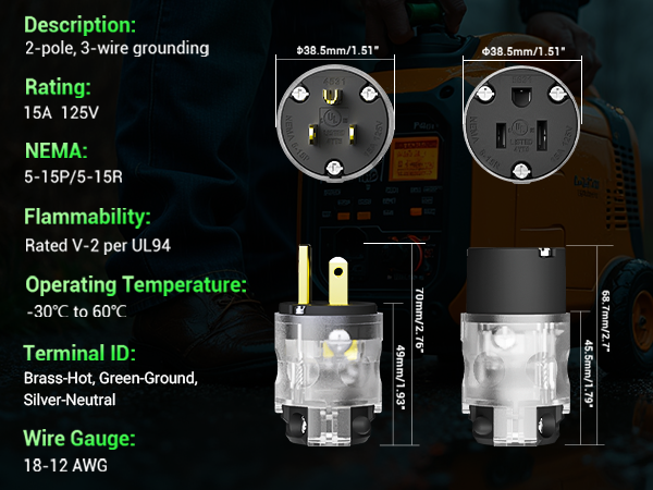 extension cord replacement ends