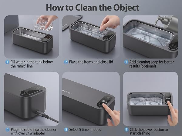 Ultrasonic Jewelry Cleaner