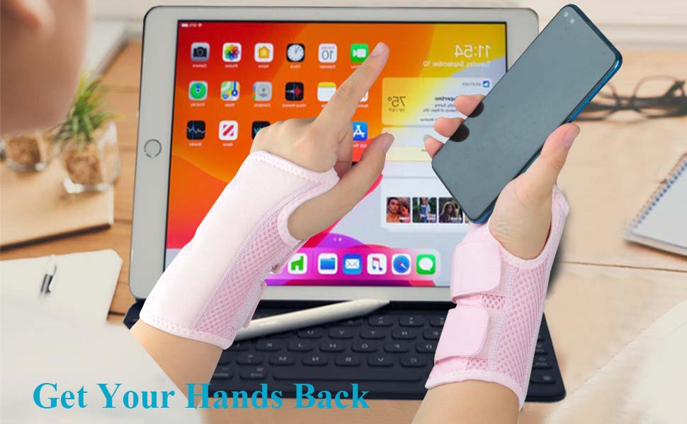 wrist brace left right hand women men carpal tunnel hand supports Splints