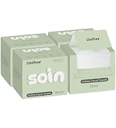 Unifree Facial Towels I Towelettes I Dry Wipes I Makeup Remover I Clean Facial Tissues in Box, La...