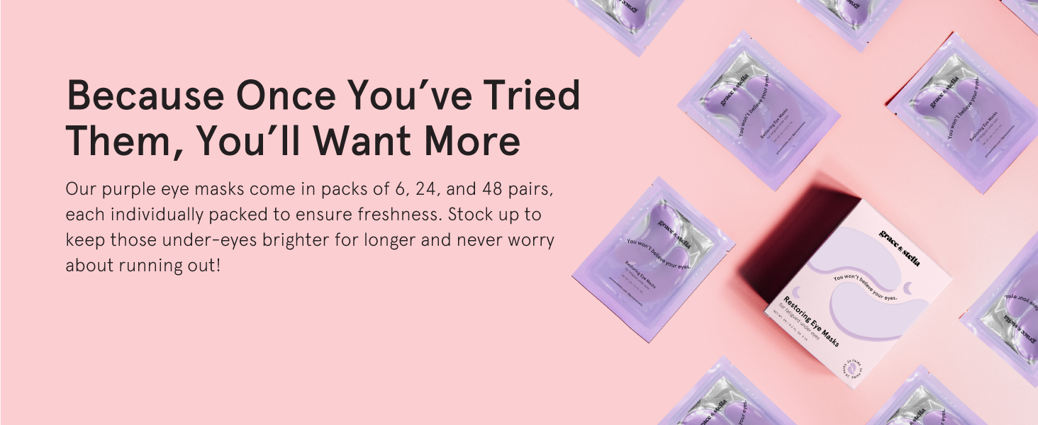 Gift-friendly gold eye mask frownies under eye gels for teens and women who love self-care