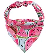 Unique Style Paws Dog Bandanas 1PC Washable Cotton Triangle Dog Scarfs for Small Medium Large Dog...
