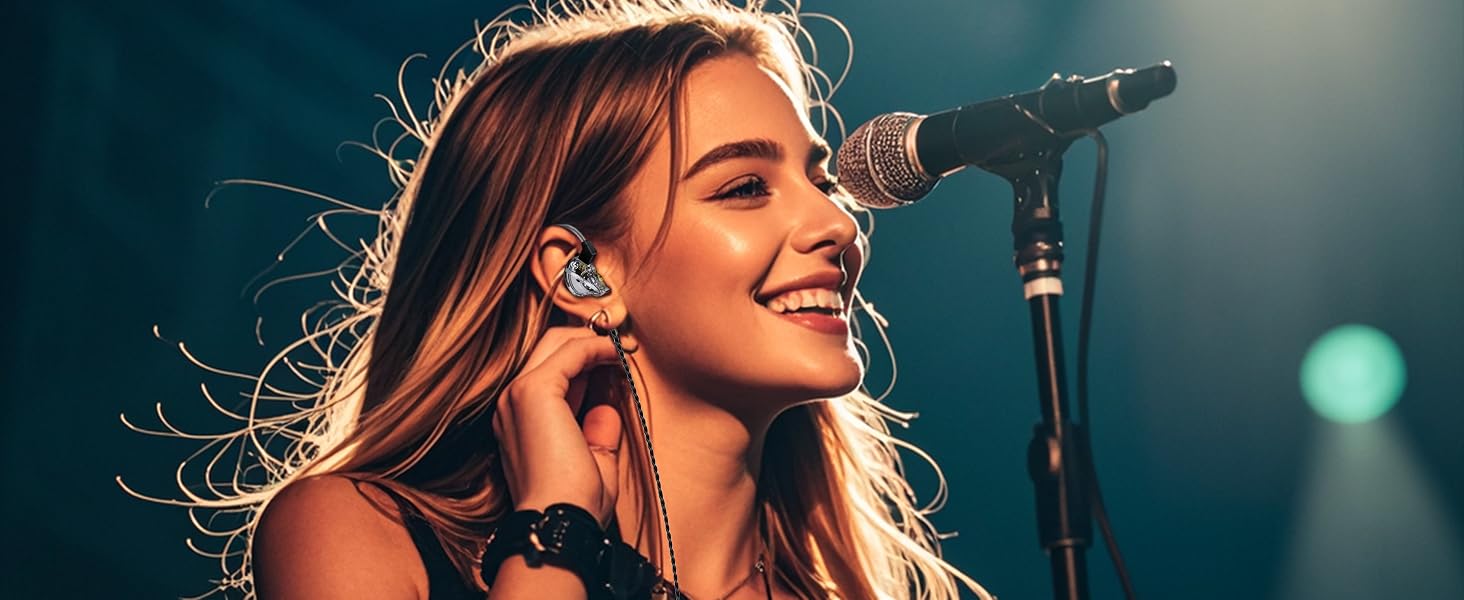 ccz dc01 pro in ear monitors for musicians