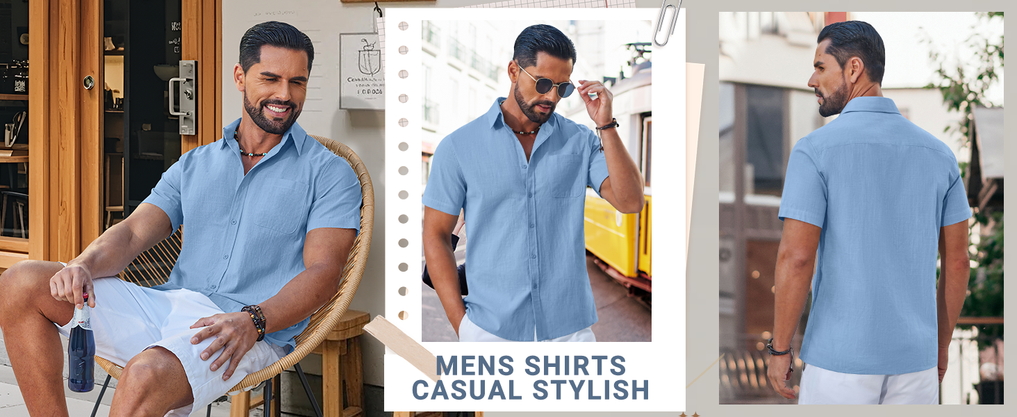 mens casual shirt
