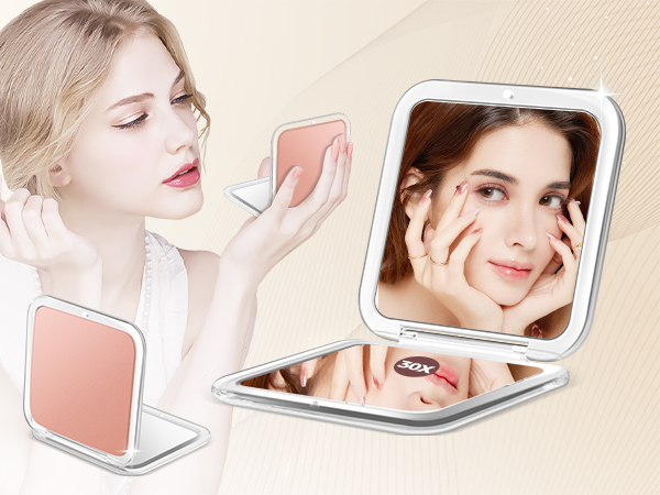 travl mirror, travl mirror 30x
