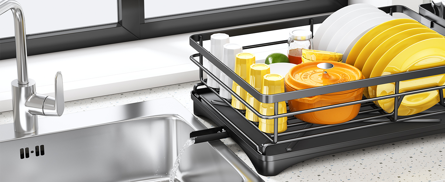 dish racks for kitchen counter