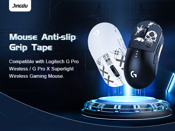 gaming mouse grip tape compatible with logitech g pro wireless mouse
