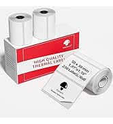 Memoqueen 3 Roll Thermal Sticker Labels for M110S/M221/M220/M120/M200/M110 Label Makers,1.97
