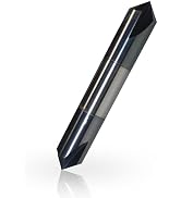 Lzcdelyxiao 1/2" Chamfer Mill Solid Carbide End Mill,1/2" Cutting Diameter, 3" Overall Length, 4 ...