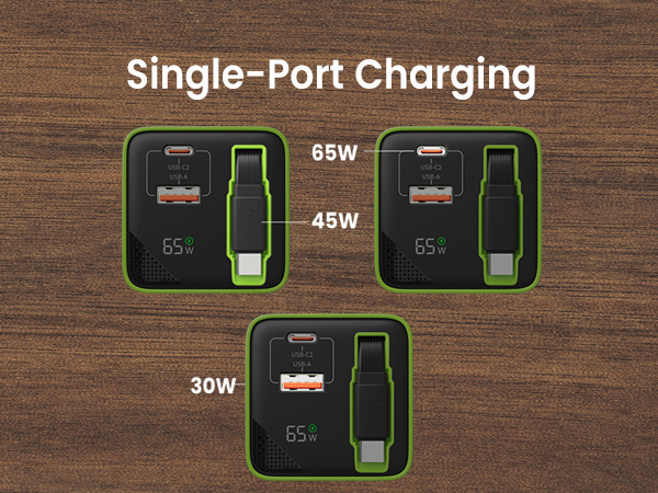 Single port charging