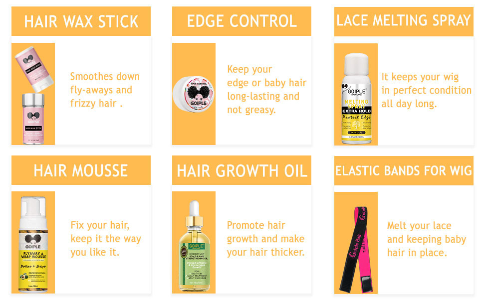 lace melting spray hair growth oil