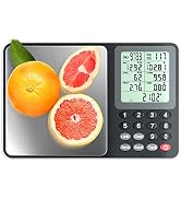 Fuzion Nutrition Food Scale, Digital Food Scale for Weight Loss, Calculating Food Facts, Macro, C...