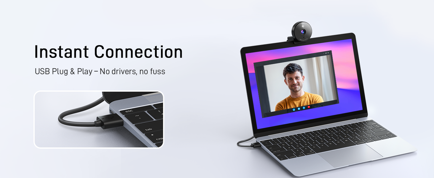 EMEET C950 1080P Webcam Plug & Play