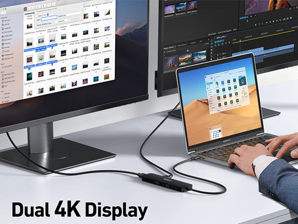 docking station dual monitor
