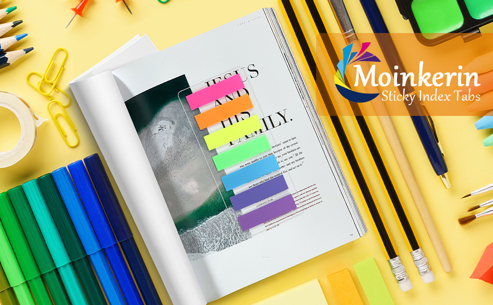 Page Markers Sticky Index Tabs