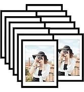 Picrit 18x24 Poster Frame Set of 12, Display 16 x 20 with Mat or 18 x 24 Without Mat, Photo Frame...