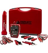 Triplett 3388 Fox & Hound HotWire Live Wire Tone and Probe Wire Tracing Kit with Adjustable Sensi...