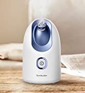 Newbealer Facial Steamer, Mini Aroma Face Steamer, Nano Ionic Hot Mist Face Humidifier for Facial...