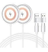 Wireless Charger for Samsung S26 Ultra 2Pack 15W Samsung Magnetic Wireless Charger Fast Charging ...