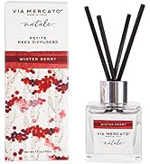 Via Mercato Natalie Petite Reed Diffusor - Winter Berries