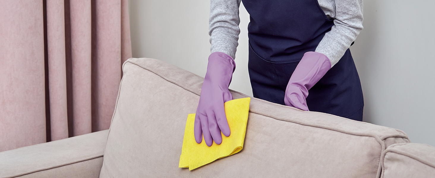 cleaning gloves