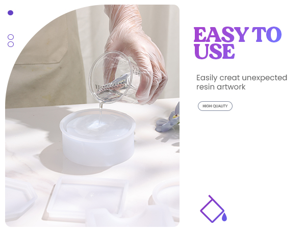 resin coaster molds