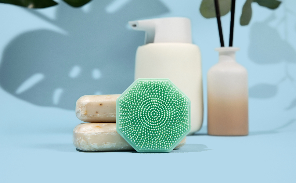 Sud Scrub Antimicrobial Silicone Face Scrubber