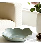 Decorative Bowl, Ceramic Fruit Bowl For Kitchen Counter, Purse Bowl For Dining Table Centerpiece ...