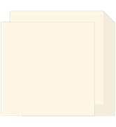 100 Pack Cardstock Cream 12x12, Goefun Heavy Duty Cardstock Ivory, 80lb Thick Paper for Printing,...