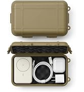 FRAINEL Hard Case 8x5 - Shockproof Foam for HardDrive, M.2 NVMe External Drive, USB, Memory Card ...