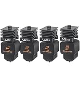 4 Pack H2D Hotend kit for Bambu Lab H2D/A1/A1 Mini 3D Printers, 0.2/0.4/0.6/0.8mm Print Head Hot ...