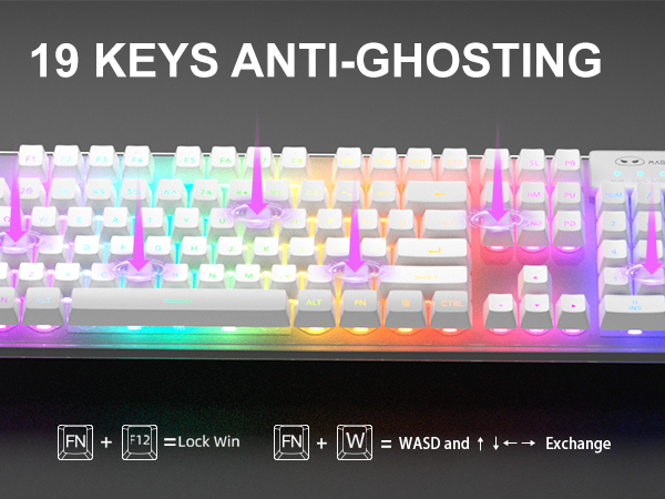 19 KEYS ANTI-GHOSTING