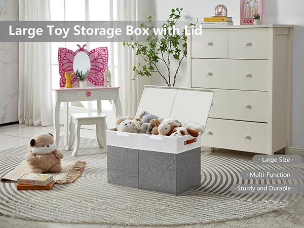 Fabric Large Toy Storage Bins