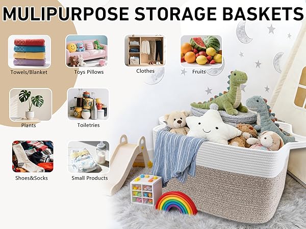 Woven Basket for Storage